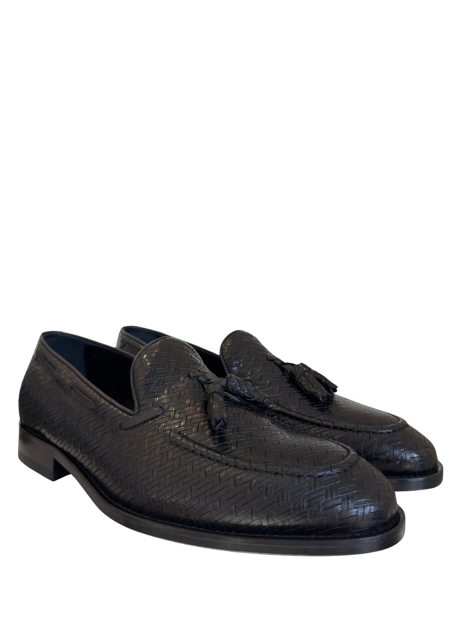 Zeli Zwarte Signature Geweven Schoen