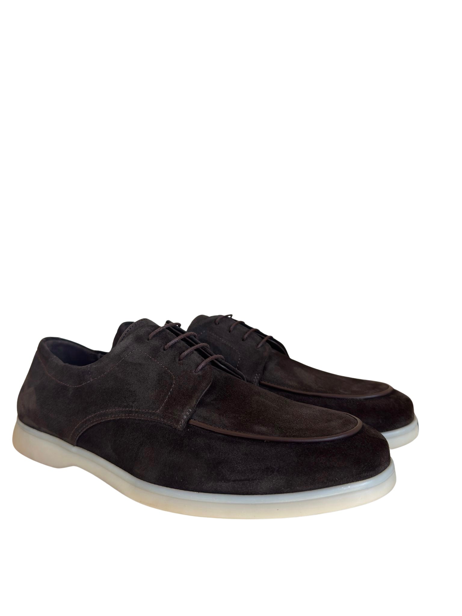 Zeli Bruine Heritage Suede Derby Schoen
