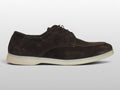 Zeli Bruine Heritage Suede Derby Schoen