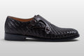 Zeli Milano Bruine Geweven Leren  Schoenen