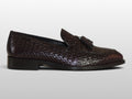 Zeli Bordeaux Signature Geweven Schoen