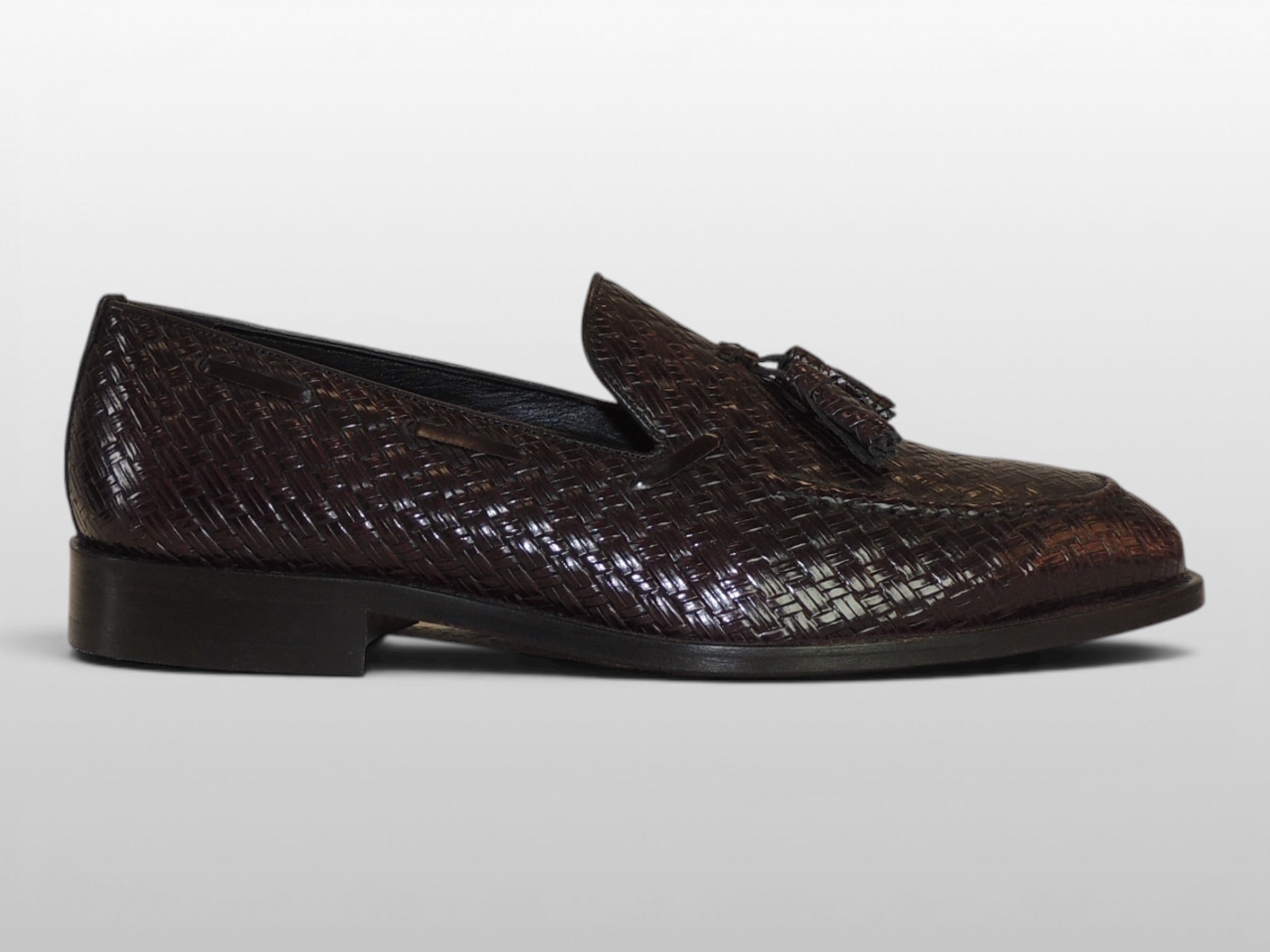Zeli Bordeaux Signature Geweven Schoen