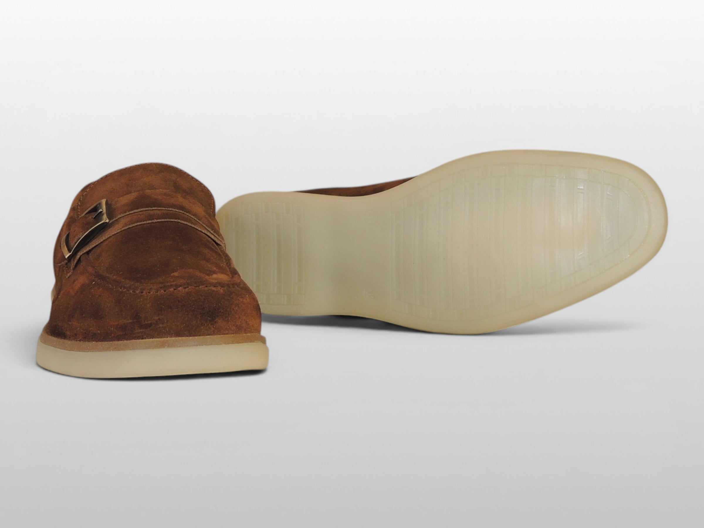 Zeli Kaneel Suede Schoen