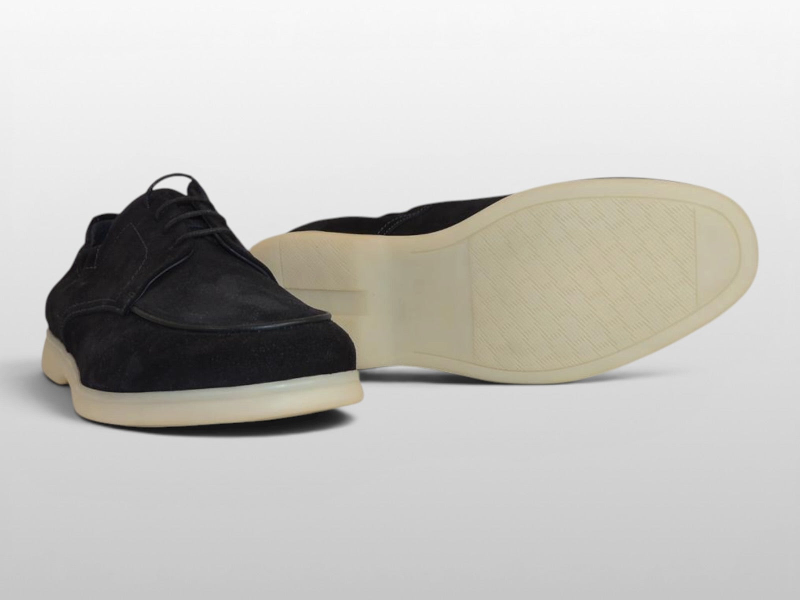 Zeli Navy Heritage Suede Derby Schoen