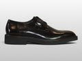 Zeli Zwarte Klassieke Leren Monk Strap Schoen