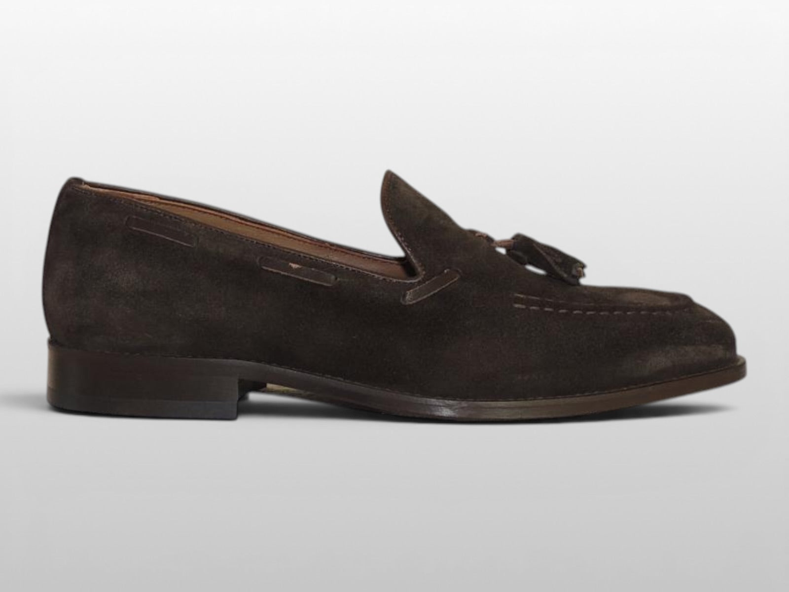 Zeli Bruine Suede Schoen