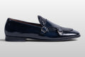 Zeli Florence Milano Donkerblauwe Leren Gespschoenen