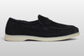 Zeli Dunkelblauer Suede-Loafer