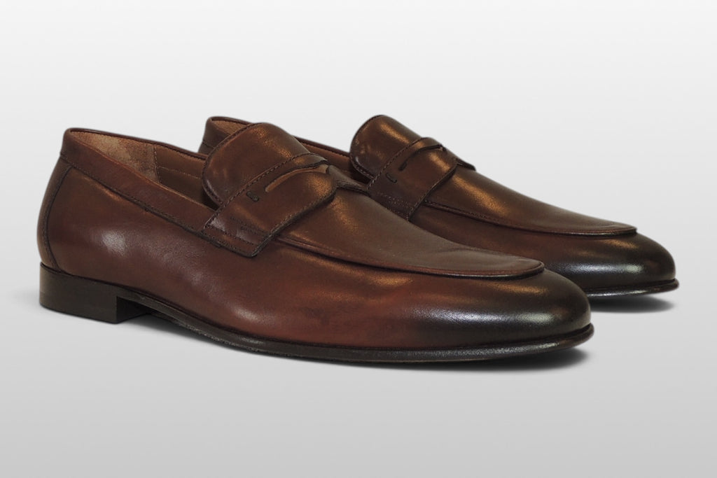 Zeli Brown Leather Shoe