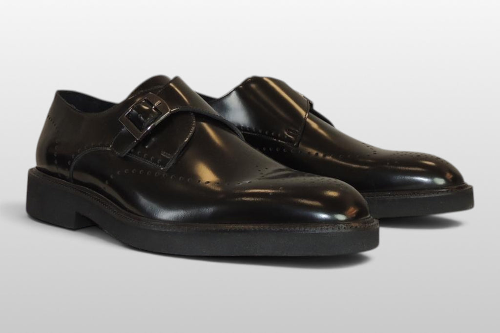Zeli Schwarzer Klassischer Leder-Business-Schuh