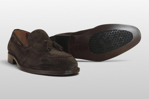Zeli Brown Suede Shoe