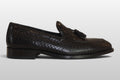 Zeli Schwarzer Geflochtener Schuh