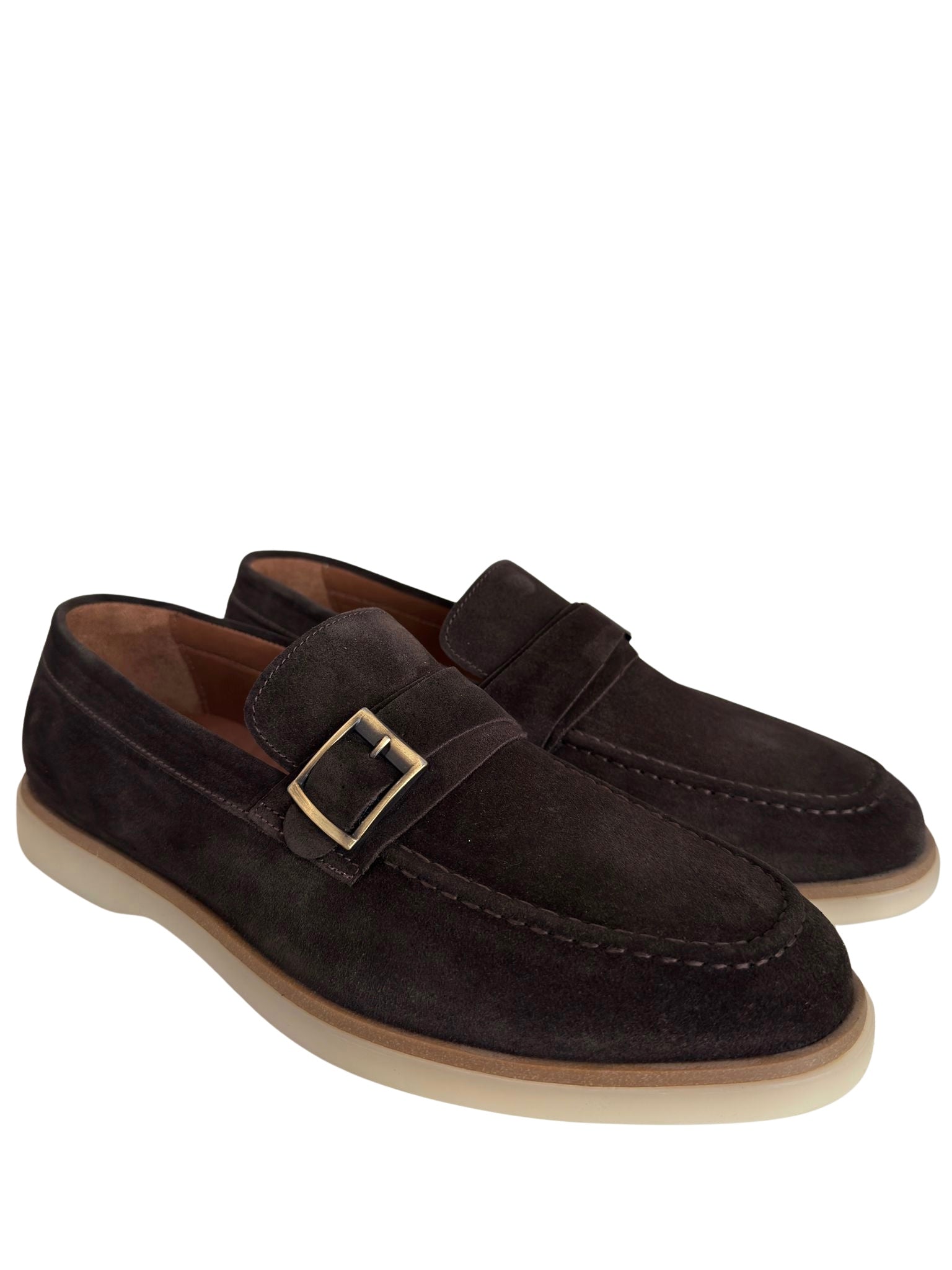 Zeli Bruine Suede Schoen